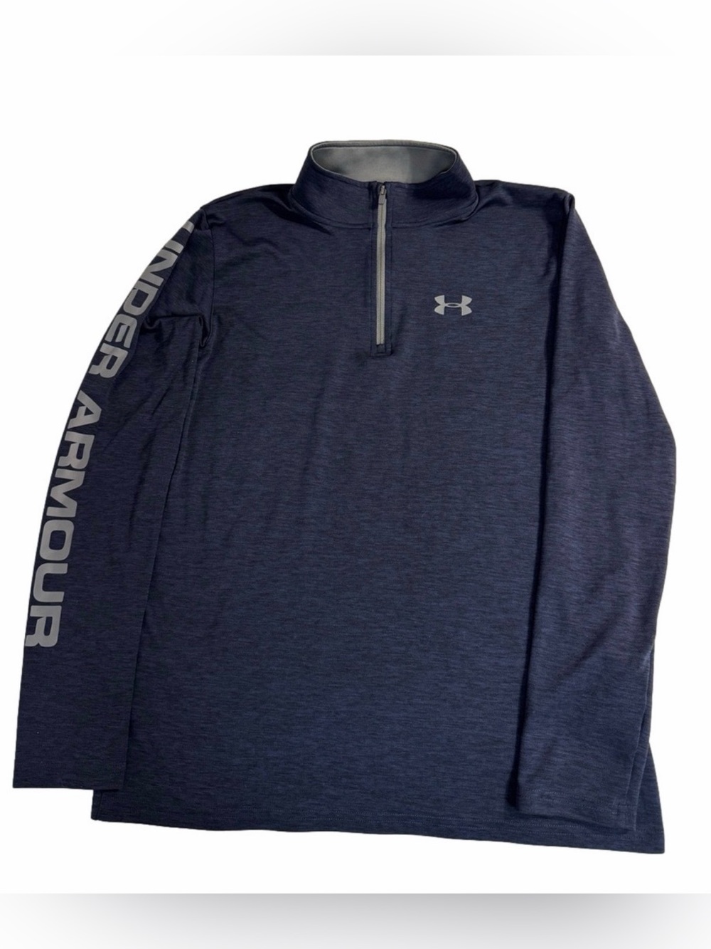 Under Armour Quarter 1/4 Zip Long Sleeve Heatgear Boy XL Lightweight Top Shirt